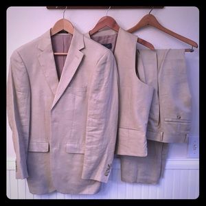 Linen suit